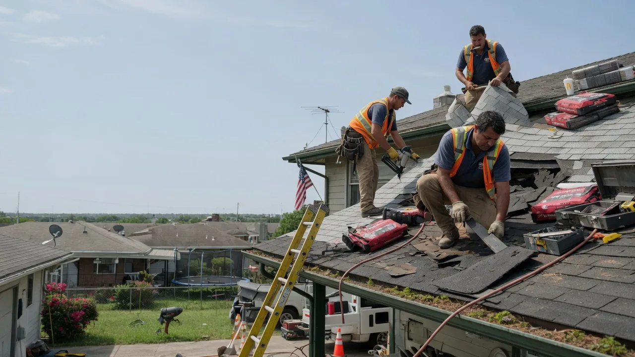 Roof Repair in Spade, TX near me